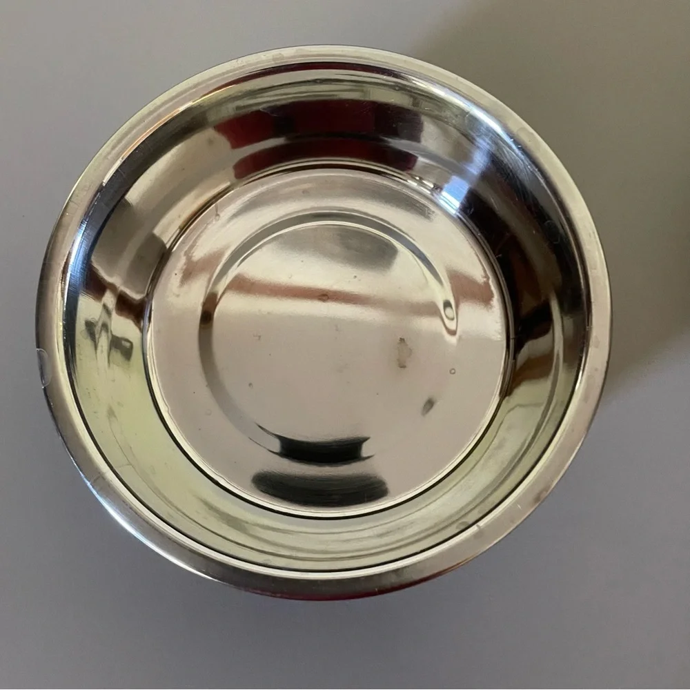 Pair of dog food/water bowls
